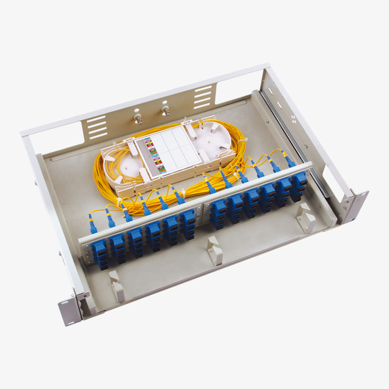 Fiber Optic Patch Panel drawer with Sliding rail