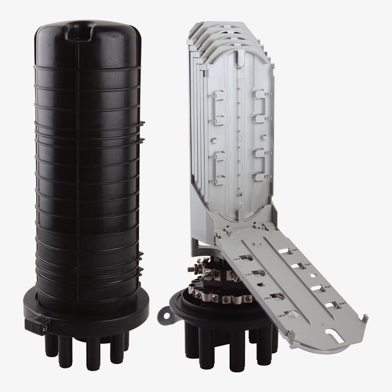 144 fibers Cable entries Fiber Optic Closure