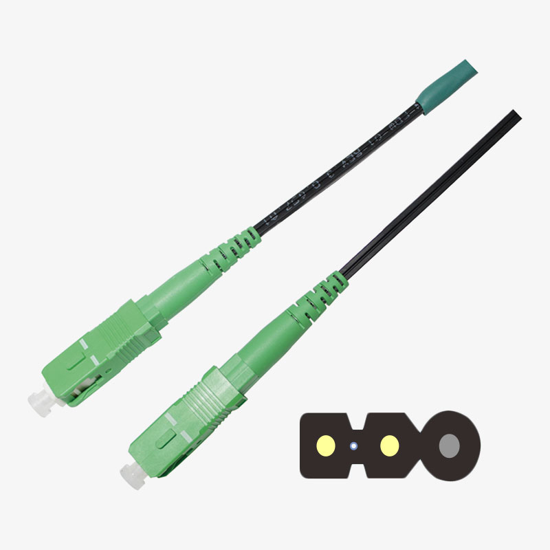 What is the transmission rate of fiber patch cable?