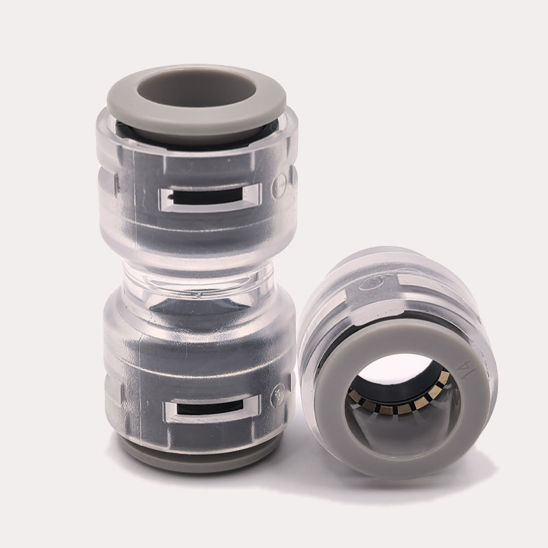 Grey Micro Duct Connector