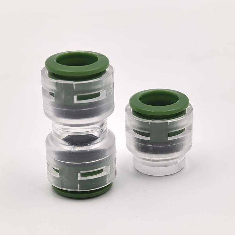 Green Micro Duct Connector